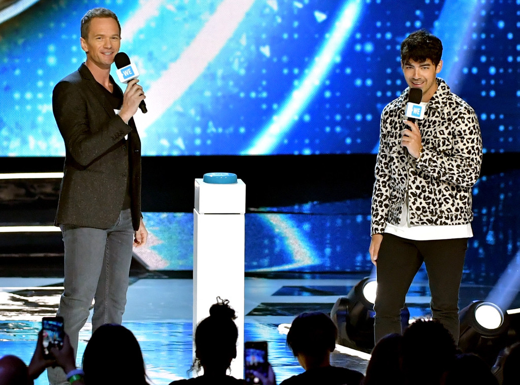 Neil Patrick Harris and Joe Jonas, WE Day California 2019